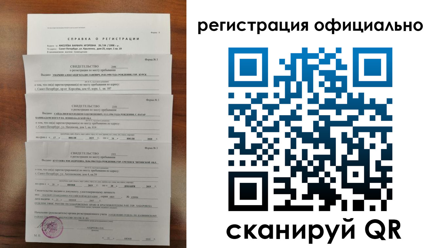 временная регистрация адрес в Зернограде